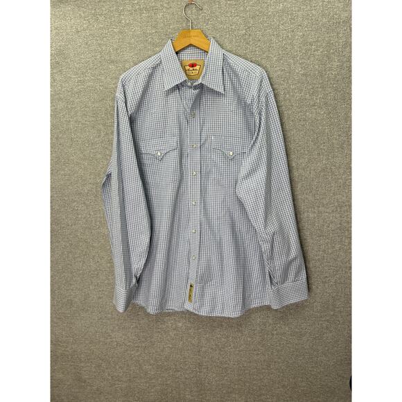 LARRY MAHAN WESTERN MENS SHIRT, SIZE XL - Picture 1 of 6